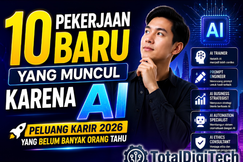 Peluang Kerja di Bidang AI: Posisi dan Rata-rata Gaji 2026