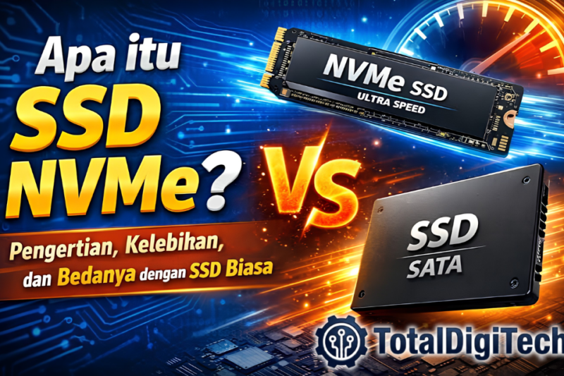 Perbedaan SSD NVMe vs SATA: Mana yang Lebih Cepat?