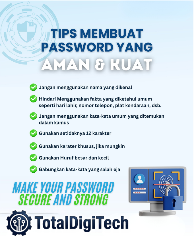 Cara Membuat Password yang Kuat dan Sulit Ditebak: 5 Strategi Ampuh