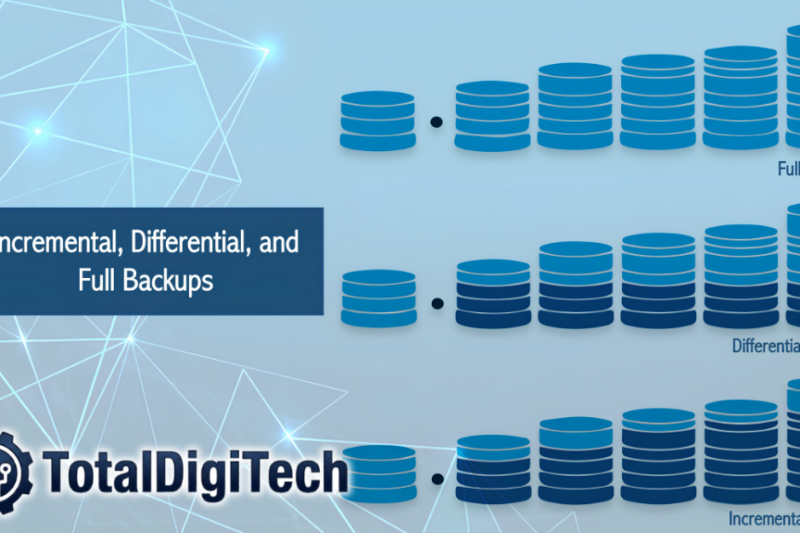 Perbedaan Full Backup, Incremental, dan Differential: Mana yang Tepat untuk Anda?
