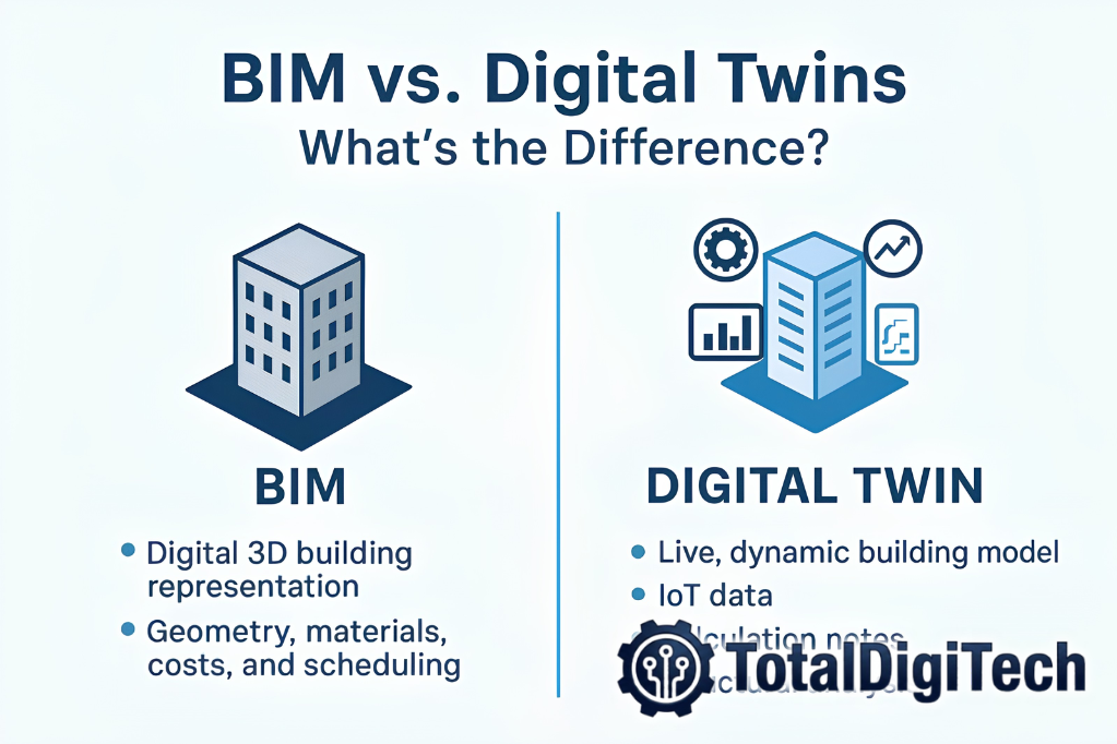 Perbedaan BIM dan Digital Twin: Mana yang Lebih Canggih untuk Konstruksi?